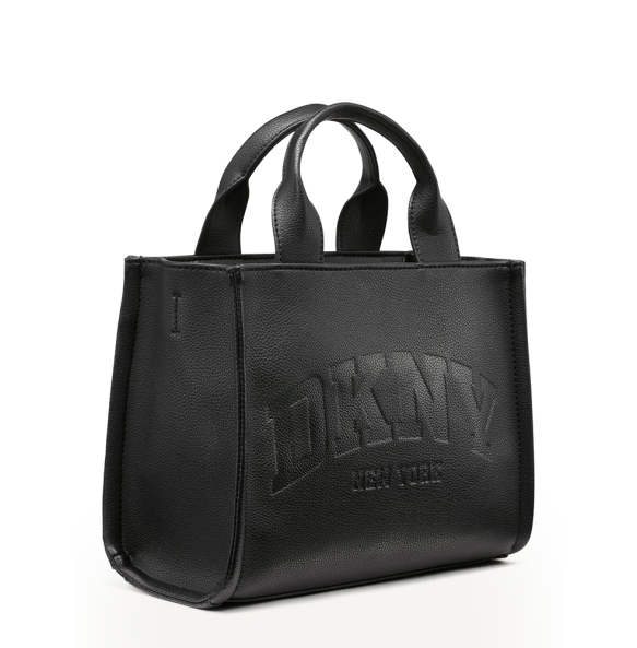 Τσάντα DKNY Hadlee Small Logo Embossed Tote Bag R53AAC80 Μαύρο
