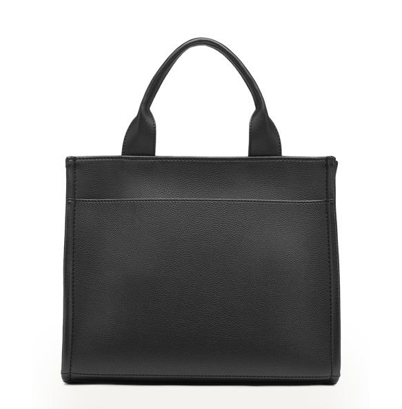 Τσάντα DKNY Hadlee Medium Logo Embossed Tote Bag R53AAR57 Μαύρο