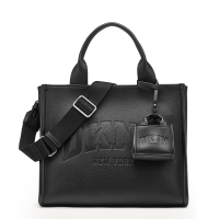 Τσάντα DKNY Hadlee Medium Logo Embossed Tote Bag R53AAR57 Μαύρο