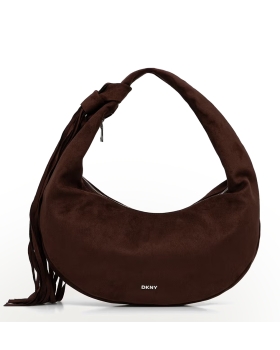 Τσάντα DKNY Hope Hobos Handbag R63CMR37 Καφέ