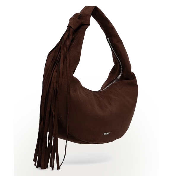 Τσάντα DKNY Hope Hobos Handbag R63CMR37 Καφέ