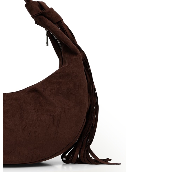 Τσάντα DKNY Hope Hobos Handbag R63CMR37 Καφέ