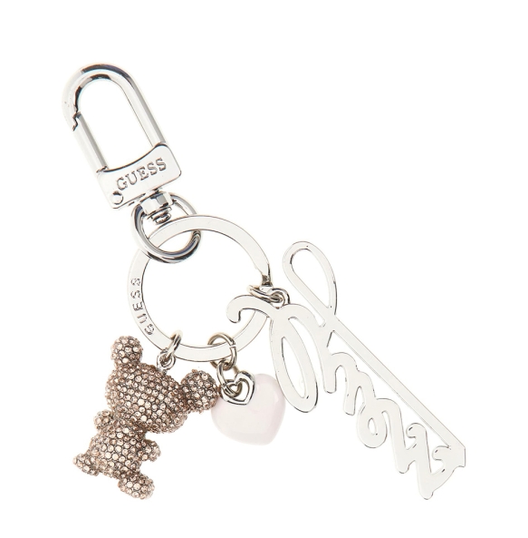 Μπρελόκ GUESS Keyring RW1802P5401 Ασημί