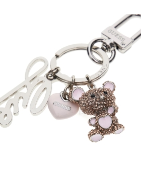 Μπρελόκ GUESS Keyring RW1802P5401 Ασημί