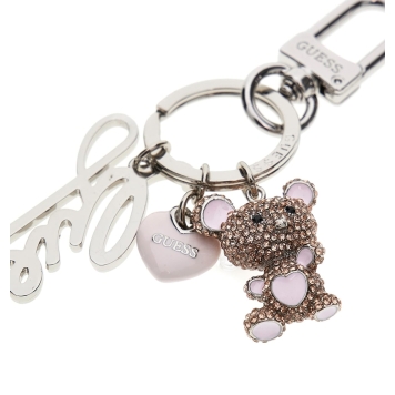 Μπρελόκ GUESS Keyring RW1802P5401 Ασημί