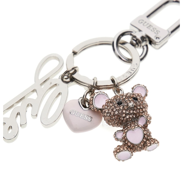 Μπρελόκ GUESS Keyring RW1802P5401 Ασημί