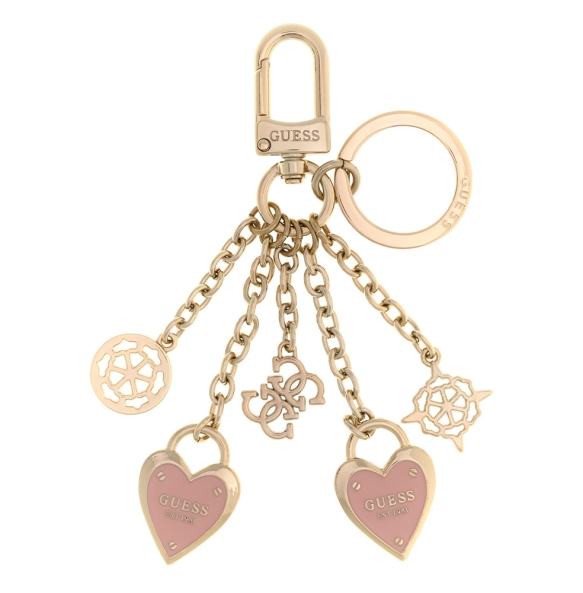 Μπρελόκ GUESS Keyring RW7589P6401 Ροζ Χρυσό
