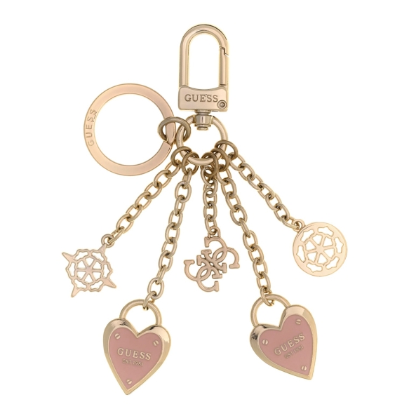 Μπρελόκ GUESS Keyring RW7589P6401 Ροζ Χρυσό