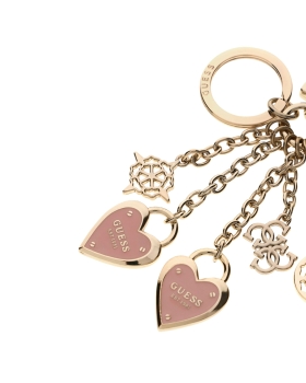 Μπρελόκ GUESS Keyring RW7589P6401 Ροζ Χρυσό