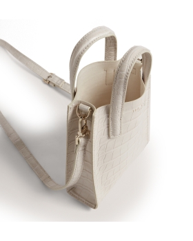 Τσάντα TED BAKER Wenissa Croc Mini Icon Bag 282820 Ιβουάρ