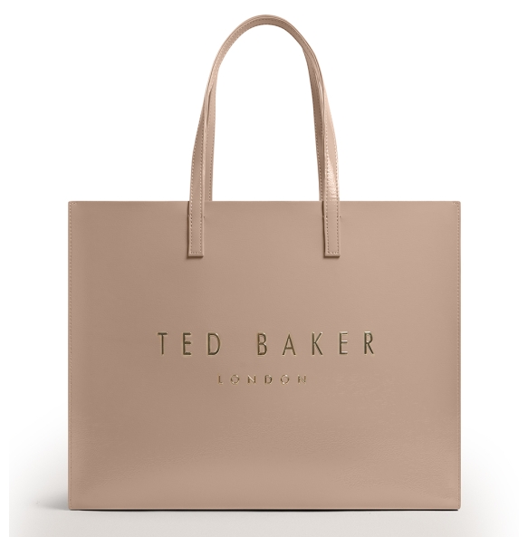 Τσάντα TED BAKER Cricon Wide Icon Bag 283872 Σκούρο Μπεζ