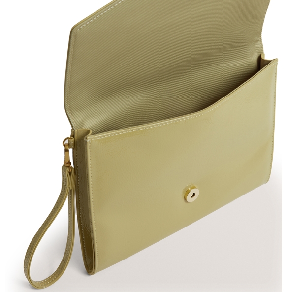 Φάκελος TED BAKER Crinkie Icon Pouch 283874 Κίτρινο