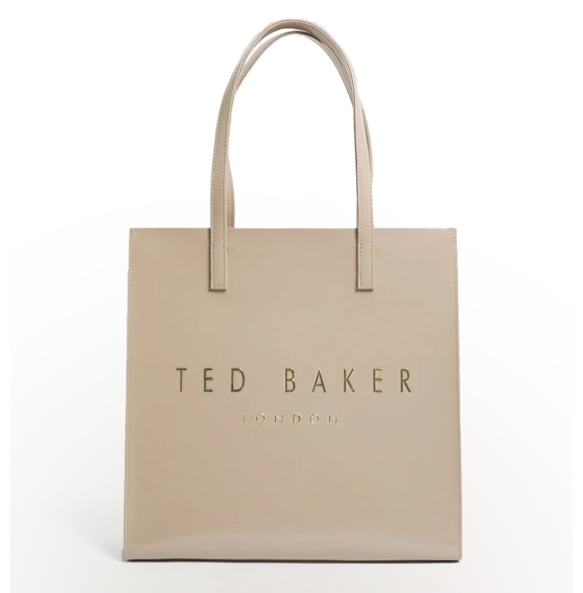 Τσάντα TED BAKER Crincon Large Icon Bag 283875 Σκούρο Μπεζ