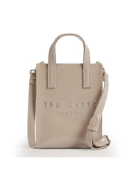 Τσάντα TED BAKER Crinkll Crinkle Mini Icon Bag 284045 Μπεζ