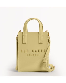 Τσάντα TED BAKER Crinkll Crinkle Mini Icon Bag 284045 Κίτρινο
