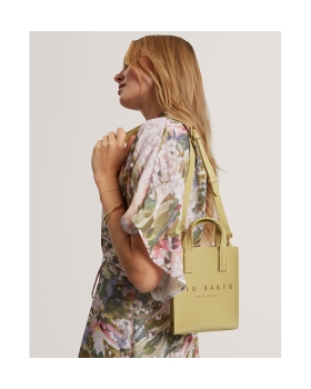 Τσάντα TED BAKER Crinkll Crinkle Mini Icon Bag 284045 Κίτρινο