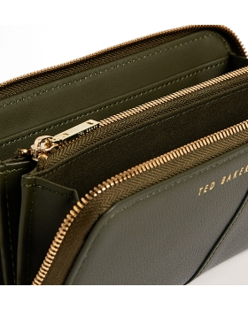 Πορτοφόλι TED BAKER Aminne Large Zip Around 284104 Λαδί
