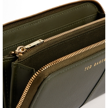 Πορτοφόλι TED BAKER Aminne Large Zip Around 284104 Λαδί