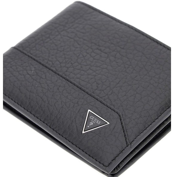 Πορτοφόλι GUESS Barcelona Bilfold SMBAGRLEA24 Μαύρο Πορτοφόλι GUESS Barcelona Bilfold SMBAGRLEA24 Μαύρο