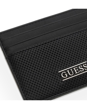 Καρτοθήκη GUESS Boston SMBOSPLEA25 Μαύρο