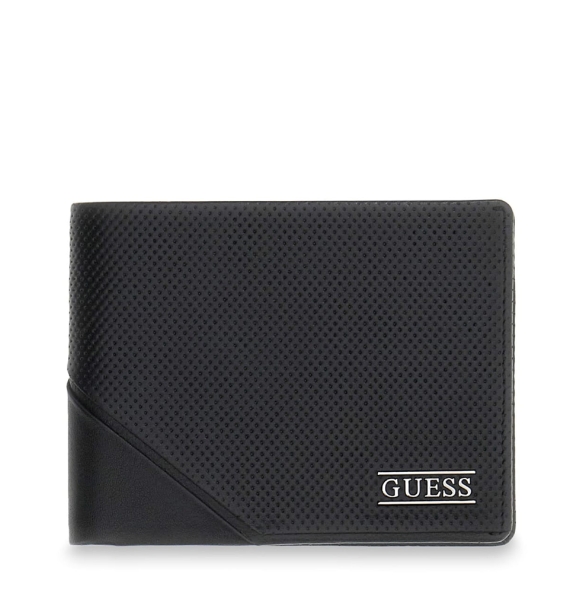 Πορτοφόλι GUESS Boston SMBOSPLEA20 Μαύρο