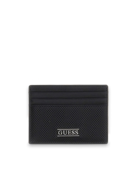 Καρτοθήκη GUESS Boston SMBOSPLEA25 Μαύρο