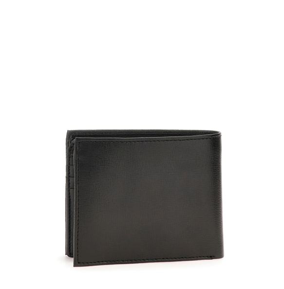 Πορτοφόλι GUESS Madrid Bilfold SMCSLELEA24 Μαύρο