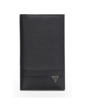 Θήκη διαβατηρίου Guess Monaco SMMOGRLEA01 Μαύρο