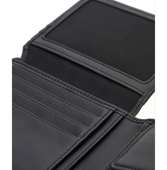 Πορτοφόλι GUESS New Boston Bifold  Double SMNEBRLEA24 Μαύρο
