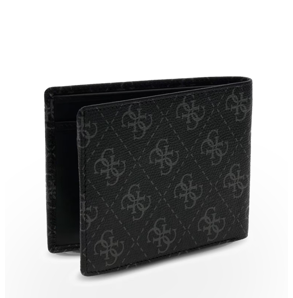 Πορτοφόλι GUESS Milano Bilfold SMVELELEA20 Ανθρακί Πορτοφόλι GUESS Milano Bilfold SMVELELEA20 Ανθρακί