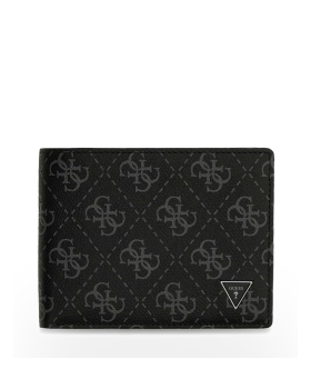 Πορτοφόλι GUESS Milano Bilfold SMVELELEA20 Ανθρακί