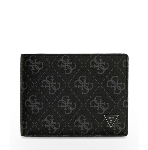 Πορτοφόλι GUESS Milano Bilfold SMVELELEA20 Ανθρακί Πορτοφόλι GUESS Milano Bilfold SMVELELEA20 Ανθρακί