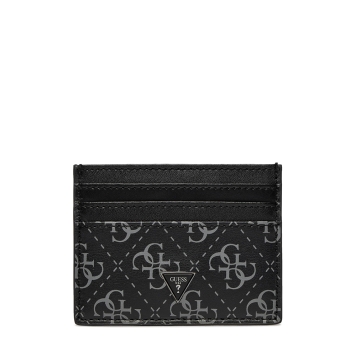 Καρτοθήκη GUESS Milano SMVELELEA25 Ανθρακί