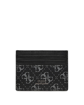 Καρτοθήκη GUESS Milano SMVELELEA25 Ανθρακί
