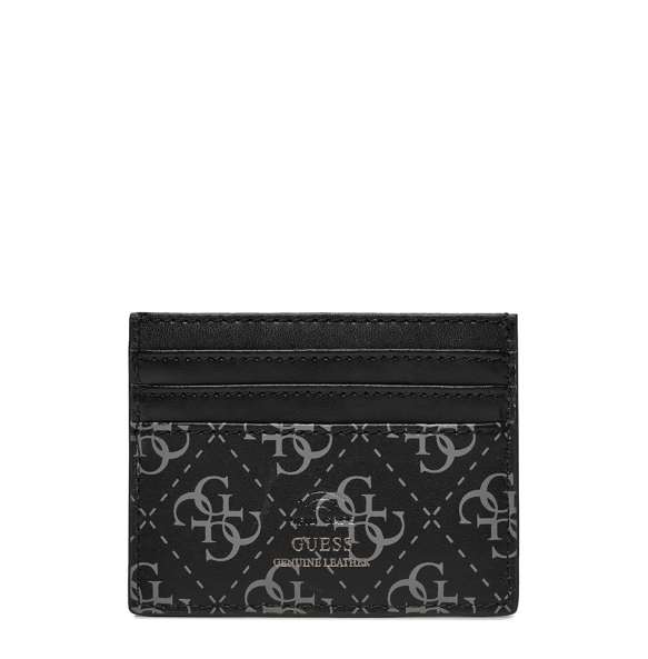 Καρτοθήκη GUESS Milano SMVELELEA25 Ανθρακί