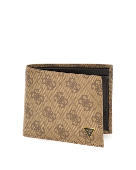 Πορτοφόλι GUESS Miano Bilfold SMVELELEA20 Μπεζ