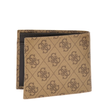 Πορτοφόλι GUESS Miano Bilfold SMVELELEA20 Μπεζ