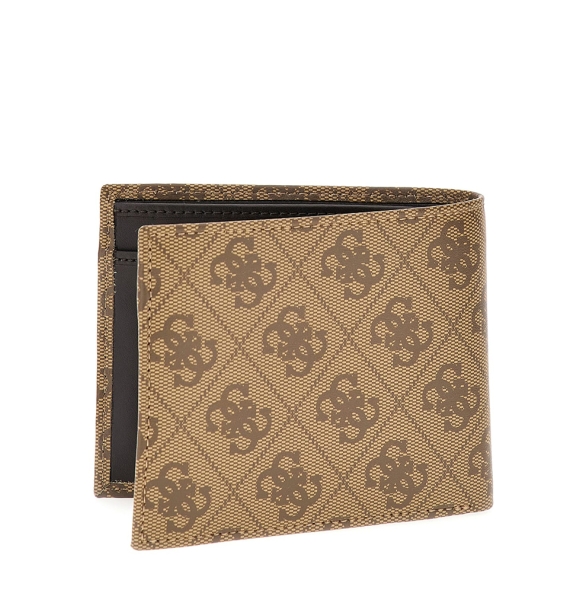Πορτοφόλι GUESS Miano Bilfold SMVELELEA20 Μπεζ