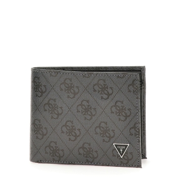 Πορτοφόλι GUESS Miano Bilfold SMVELELEA20 Μαύρο