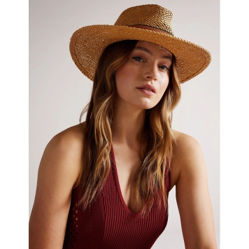 Καπέλο TED BAKER Clairie Straw Fedora 284088 Ψάθα