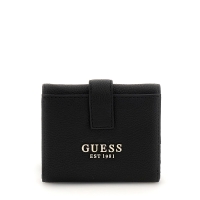Πορτοφόλι GUESS Laurel Petite Trifold SWBG7459138 Μαύρο