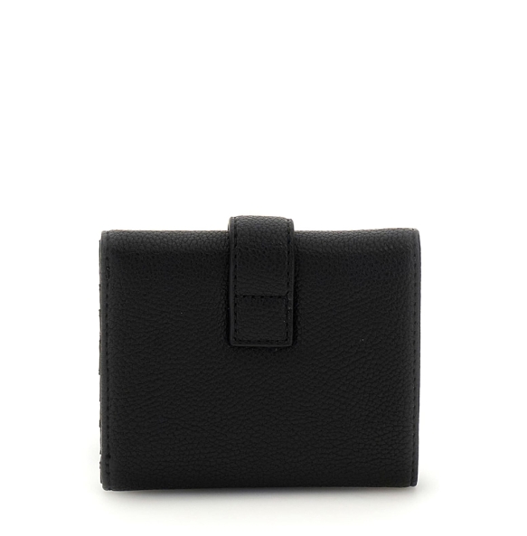 Πορτοφόλι GUESS Laurel Petite Trifold SWBG7459138 Μαύρο