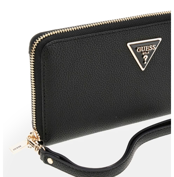 Πορτοφόλι GUESS Laurel Large SWBG8500146 Μαύρο