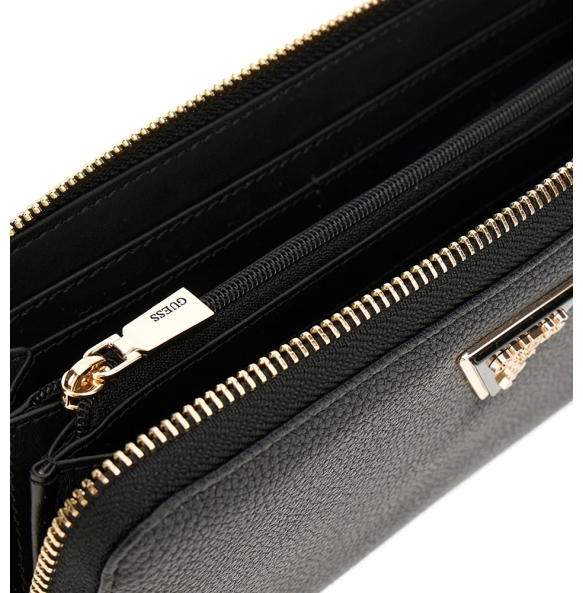 Πορτοφόλι GUESS Laurel Large SWBG8500146 Μαύρο