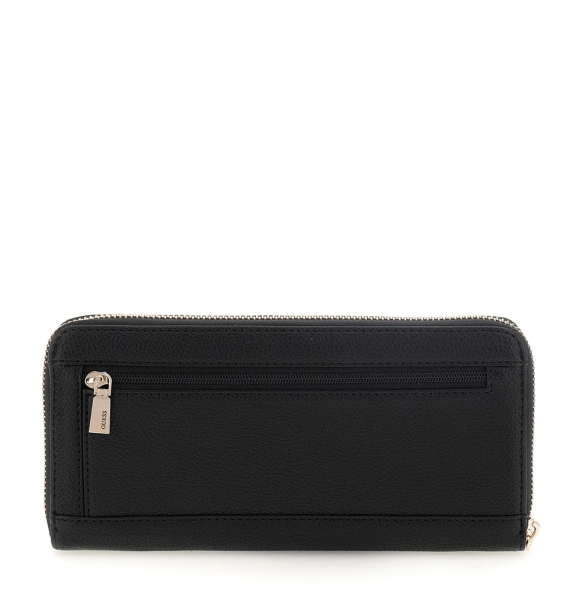 Πορτοφόλι GUESS Calebra Large Zip Around SWBG9536146 Μαύρο Πορτοφόλι GUESS Calebra Large Zip Around SWBG9536146 Μαύρο