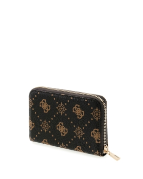 Πορτοφόλι GUESS Emelie Medium Zip Around SWGP9928140 Καφέ