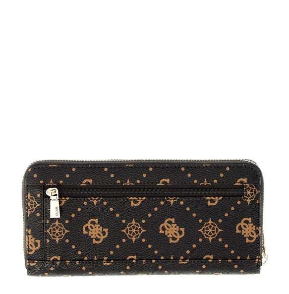 Πορτοφόλι GUESS Emelie Large Zip Around SWGP9928146 Καφέ