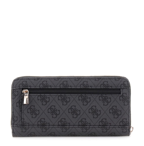 Πορτοφόλι GUESS Brenton Large Zip Around SWLG9648146 Ανθρακί Πορτοφόλι GUESS Brenton Large Zip Around SWLG9648146 Ανθρακί