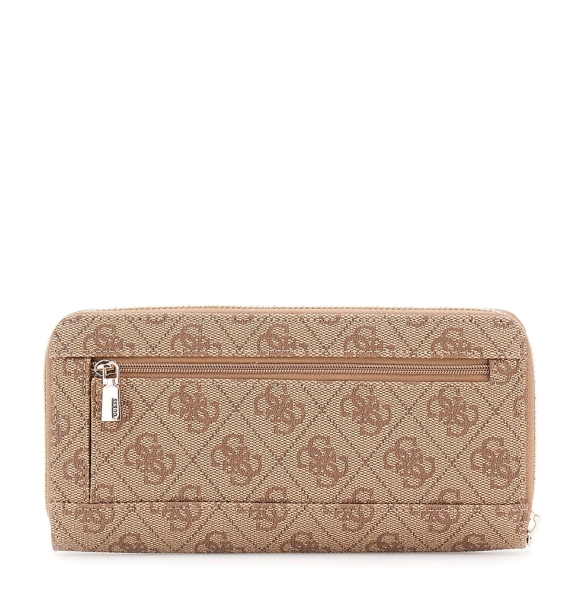 Πορτοφόλι GUESS Brenton Large Zip Around SWLG9648146 Μπεζ Πορτοφόλι GUESS Brenton Large Zip Around SWLG9648146 Μπεζ