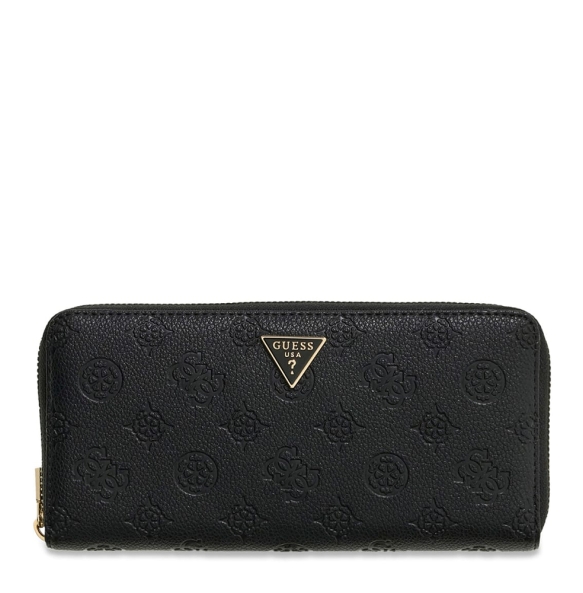 Πορτοφόλι Guess Blake Slg Large Zip Around SWPD2222146 Μαύρο